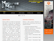 Tablet Screenshot of motoresymas.com